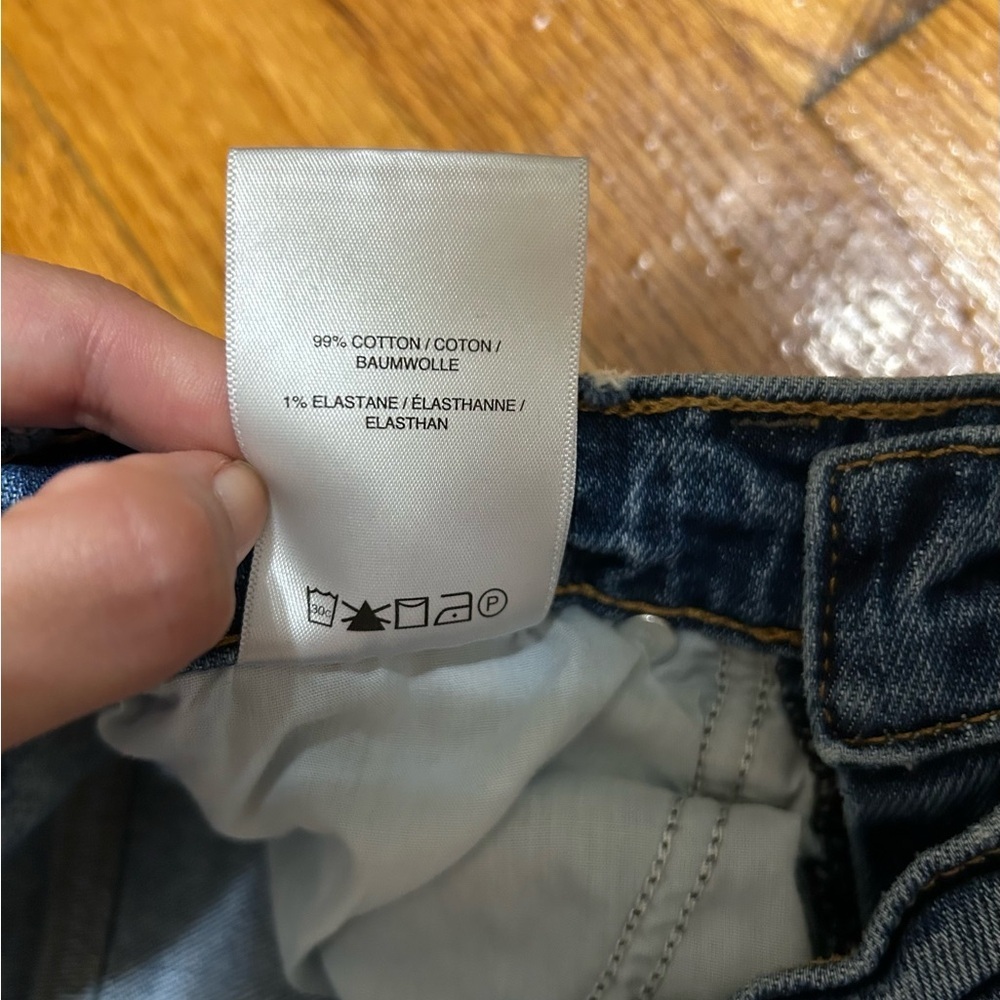 SILVER Highly Desirable High Rise Straight Leg Jeans Size 24 - Picture 7 of 11